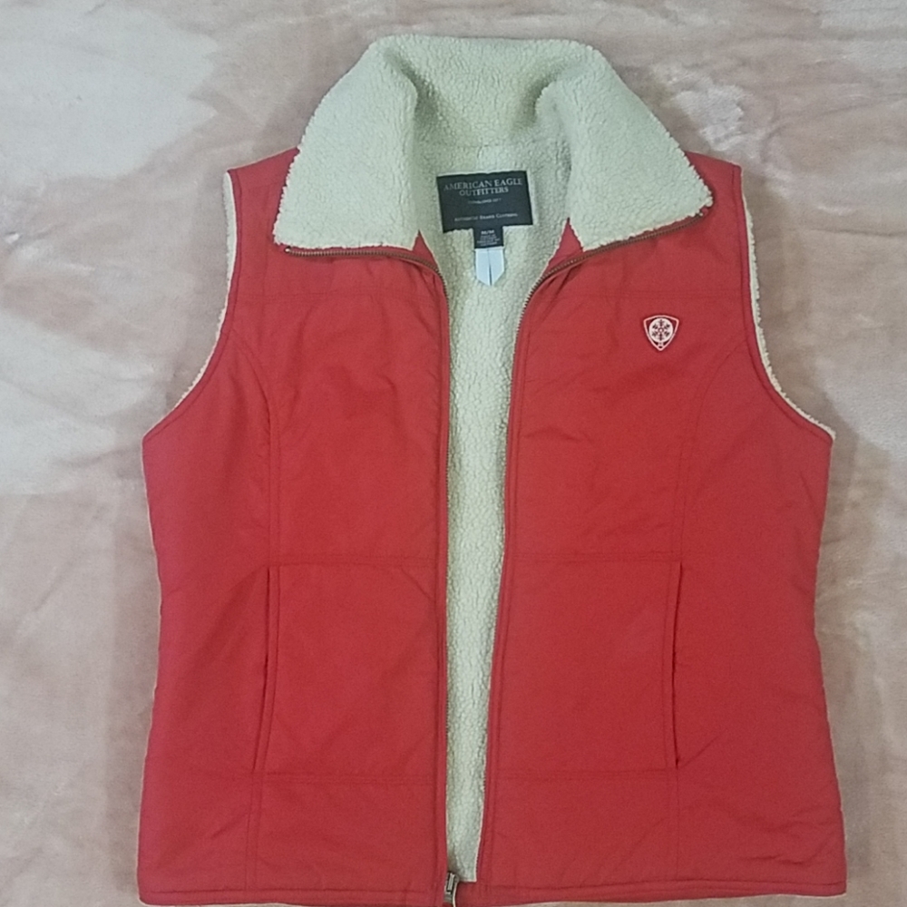 American Eagle Red Vest